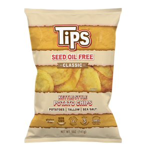 TIPS Tallow Potato Chips — Sea Salt